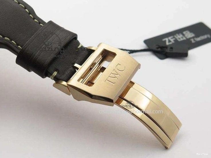 MIROTIME 0226 Big Pilot Real PR 2016 IW500917 RG ZF Best Edition Gray Dial On Brown Leather Strap A Modern 7290